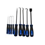 Casa si Gradina/Constructii/Scule electrice si accesorii/Accesorii polizare si slefuire - Set demontare garnituri de etansare, 9 bucati, Geko G02708 - Infinity.ro