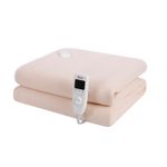 Ingrijire personala si Cosmetice - Sanatate si wellness - Articole wellness - Incalzitoare corporale - Patura ZLN-4114 crem cu incalzire electrica Soft Polar Fleece, 150X80 cm, 60 W, Temporizator 1-10 ore, ZILAN , Crem - Infinity.ro