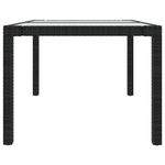 Casa si Gradina - Gradina si terasa - Mobilier exterior - Seturi mobila gradina - Set mobilier de exterior cu perne, 7 piese, negru, poliratan - Infinity.ro