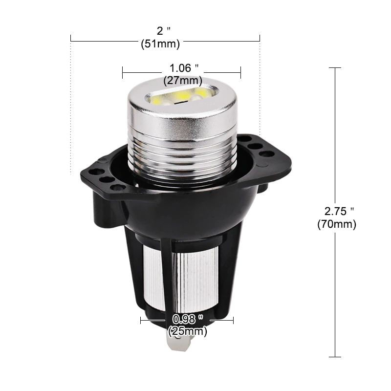 Auto si Moto - Electrice auto - Iluminare si semnalizare - Becuri auto - Set de 2 Led Marker cree BMW E90 Non Lci Xentech Light 6 watti - Infinity.ro