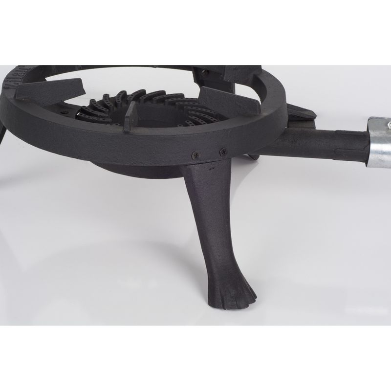 Sport si Outdoor - Camping - Bucatarie de camping - Arzatoare si accesorii - Arzator exterior rotund (pirostrie) ZILAN ZLN-5761, GPL, diametru 28 cm - Infinity.ro