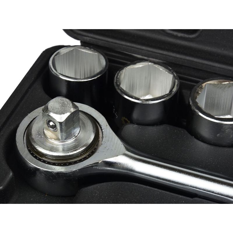 Casa si Gradina - Constructii - Scule de mana si unelte - Chei si truse chei - Trusa  21 de chei tubulare cu antrenor 3/4" 19-50mm, GEKO G10110 - Infinity.ro