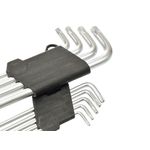Casa si Gradina - Constructii - Scule de mana si unelte - Chei si truse chei - Set 9 chei imbus Torx T10-T50 / 190mm, GEKO G01705 - Infinity.ro