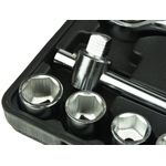 Casa si Gradina - Constructii - Scule de mana si unelte - Chei si truse chei - Trusa  21 de chei tubulare cu antrenor 3/4" 19-50mm, GEKO G10110 - Infinity.ro