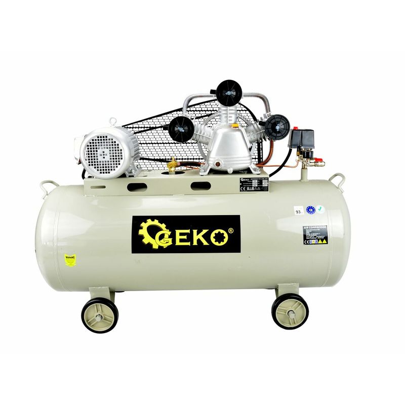 Casa si Gradina - Electrice - Echipamente electrice - Compresoare - Compresor 200L, 10bar, 400V, 490l/min, 4kW, GEKO G80310 - Infinity.ro