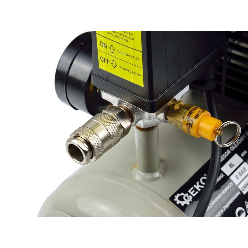 Casa si Gradina - Electrice - Echipamente electrice - Compresoare - Compresor geko 8 L, 8 BAR, 118 L/MIN, 1.5KW - Infinity.ro