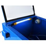 Casa si Gradina - Electrice - Echipamente electrice - Accesorii compresoare - Cabina de sablat cu capacitate de 90L, Geko G02021 - Infinity.ro