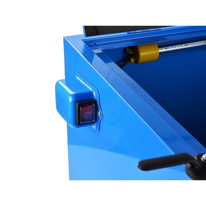 Casa si Gradina - Electrice - Echipamente electrice - Accesorii compresoare - Cabina de sablat cu capacitate de 90L, Geko G02021 - Infinity.ro