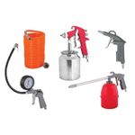Casa si Gradina - Electrice - Echipamente electrice - Accesorii compresoare - Set accesorii compresor, 5 piese RD-AT01, Raider 089902 - Infinity.ro
