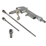 Casa si Gradina/Electrice/Echipamente electrice/Accesorii compresoare - Pistol pentru suflat + 5 accesorii 1/4" 10bar, GEKO G01163 - Infinity.ro