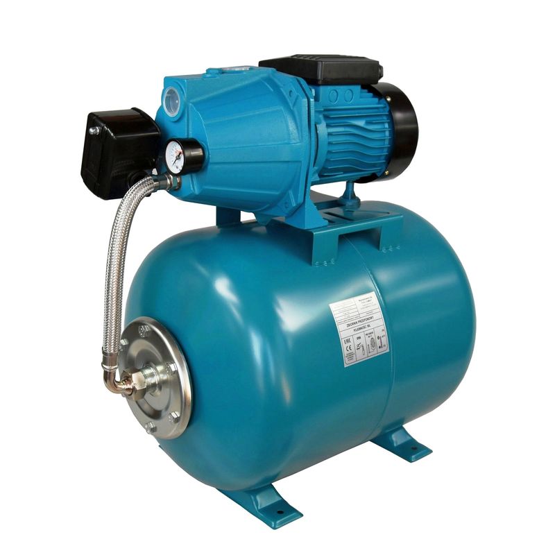 Casa si Gradina - Gradinarit si plante - Instalatii si accesorii pentru irigatii - Pompe apa - Hidrofor Ibo Dambat JET 100A(a), rezervor 24 litri, 60 l/min, 1100W, 50m, IB100003 - Infinity.ro