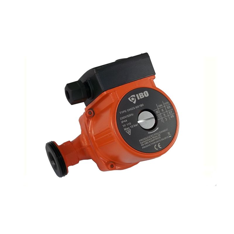 Casa si Gradina - Gradinarit si plante - Instalatii si accesorii pentru irigatii - Pompe apa - Pompa de recirculare Ibo Dambat OHI 25-60/180, 3-6m, 22-55/min, 46-93W, IB030014 - Infinity.ro