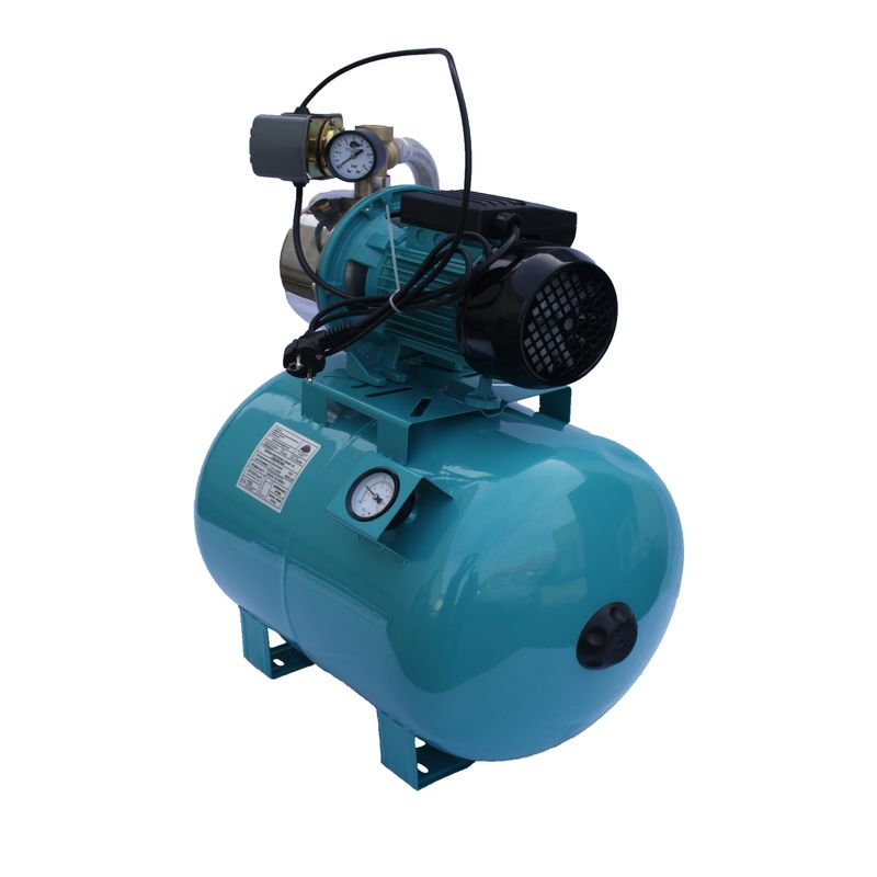 Casa si Gradina - Gradinarit si plante - Instalatii si accesorii pentru irigatii - Pompe apa - Hidrofor APC JY 1000/50 rezervor 50 litri cu manometru, 1.1 Kw, 03020119/50M - Infinity.ro