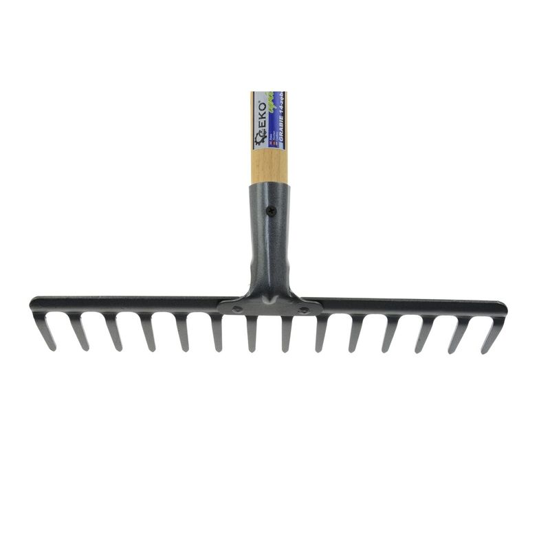 Casa si Gradina - Gradinarit si plante - Unelte gradinarit - Greble - Grebla metalica de gradina cu 14 dinti, Geko G66506 - Infinity.ro