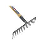 Casa si Gradina - Gradinarit si plante - Unelte gradinarit - Greble - Grebla metalica de gradina cu 14 dinti, Geko G66506 - Infinity.ro