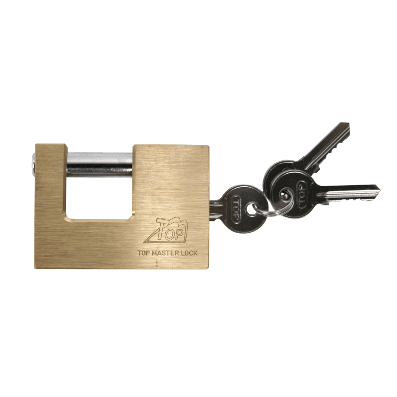 Casa si Gradina/Constructii/Feronerie si accesorii/Lacate - Lacat bronz 80mm, Topmaster 500302 - Infinity.ro