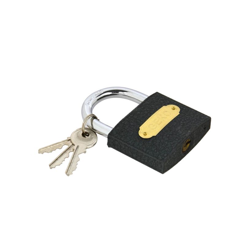 Casa si Gradina - Constructii - Feronerie si accesorii - Lacate - Lacat din fonta de 75 mm, GEKO G01314 - Infinity.ro