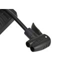 Sport si Outdoor - Ciclism - Accesorii pentru biciclete - Pompe biciclete - Pompa manuala din otel cu indicator de presiune 38x520, GEKO G01283 - Infinity.ro