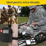 Sport si Outdoor/Camping/Accesorii camping si drumetii - Set kit complet de supravietuire multifunctional, Glowforhome, trusa prim ajutor, echipament de urgenta pentru drumetii - Infinity.ro