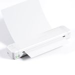 PC, gaming si accesorii - Imprimante, scanere & consumabile - Imprimante - Imprimante termice - Imprimanta termica portabila A4, GlowforHome, aplicatie compatibila cu iOS/Android/Windows/MAC, 1000 mAh, alb - Infinity.ro