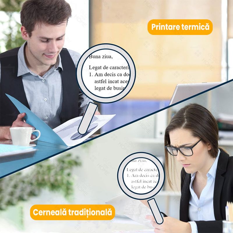 PC, gaming si accesorii - Imprimante, scanere & consumabile - Imprimante - Imprimante termice - Imprimanta termica portabila A4, GlowforHome, aplicatie compatibila cu iOS/Android/Windows/MAC, 1000 mAh, alb - Infinity.ro