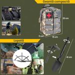 Sport si Outdoor/Camping/Accesorii camping si drumetii - Set kit complet de supravietuire multifunctional, Glowforhome, trusa prim ajutor, echipament de urgenta pentru drumetii - Infinity.ro