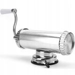 Casa si Gradina - Bucatarie si vesela - Ustensile bucatarie - Masini de tocat manuale - Aparat de umplut si facut carnati FLoria ZLN-2577, Capacitate 2.5Kg, Aluminiu, 3 palnii incluse - Infinity.ro