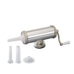 Casa si Gradina - Bucatarie si vesela - Ustensile bucatarie - Masini de tocat manuale - Aparat de umplut si facut carnati FLoria ZLN-2577, Capacitate 2.5Kg, Aluminiu, 3 palnii incluse - Infinity.ro