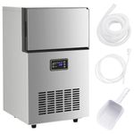 Electronice si Electrocasnice - Aparate frigorifice - Congelatoare - Aparat de facut cuburi de gheata, argintiu, 45 kg / 24 h - Infinity.ro