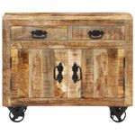 Casa si Gradina - Mobilier - Comode si corpuri - Comode - Servanta, 80x30x65 cm, lemn masiv de mango brut - Infinity.ro