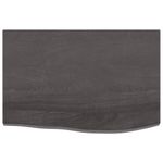Casa si Gradina - Mobilier - Mobilier baie - Blaturi baie - Blat de baie, maro inchis, 60x40x2 cm, lemn masiv tratat - Infinity.ro