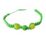 Fashion, accesorii si bijuterii - Femei - Bijuterii femei - Bratari femei - Bratara cu pietre Hematit, Charmuri si Cristale, Verde, 45BJ - Infinity.ro