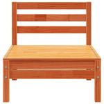 Casa si Gradina - Gradina si terasa - Mobilier exterior - Canapele si fotolii gradina - Canapea de gradina cu 4 locuri, maro ceruit, lemn masiv de pin - Infinity.ro