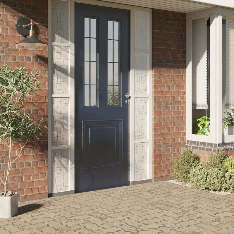 Casa si Gradina - Constructii - Ferestre si accesorii - Accesorii ferestre - Folie fereastra mata, model stele, 45x500 cm, PVC - Infinity.ro