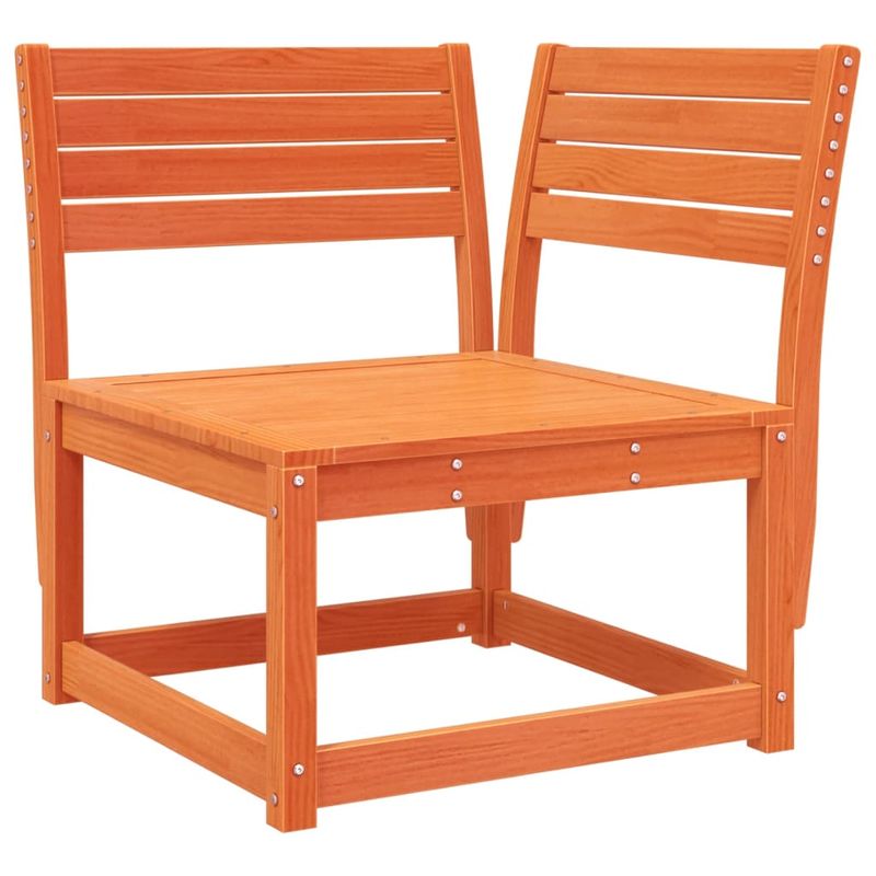 Casa si Gradina - Gradina si terasa - Mobilier exterior - Canapele si fotolii gradina - Canapea de gradina cu 5 locuri, maro ceruit, lemn masiv de pin - Infinity.ro