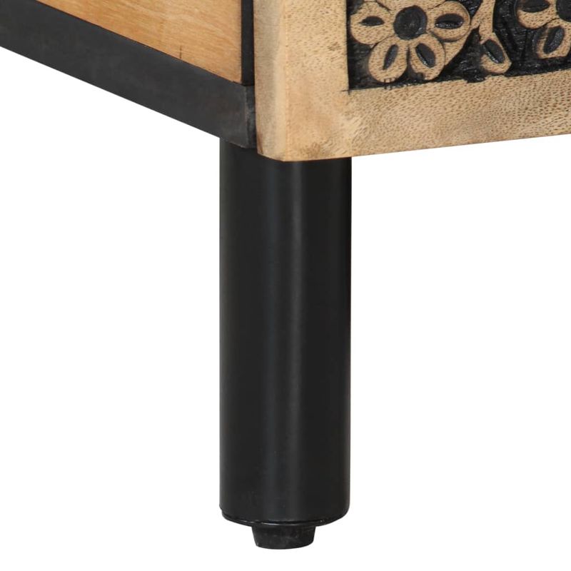 Casa si Gradina - Mobilier - Mese si birouri - Masute de cafea - Masuta de cafea, 80x50x40 cm, lemn masiv de mango - Infinity.ro