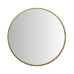 Casa si Gradina - Decoratiuni - Oglinzi - Oglinda cadru lemn rotund auriu 30 cm - Infinity.ro