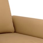 Casa si Gradina - Mobilier - Canapele si coltare - Canapele - Canapea cu 2 locuri, maro, 140 cm, catifea - Infinity.ro