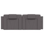 Casa si Gradina - Mobilier - Paturi si accesorii - Accesorii paturi - Tablie de pat Gri din beton 180 cm Lemn compozit - Infinity.ro