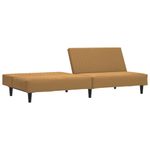 Casa si Gradina - Mobilier - Canapele si coltare - Canapele - Canapea extensibila cu 2 locuri, maro, catifea - Infinity.ro