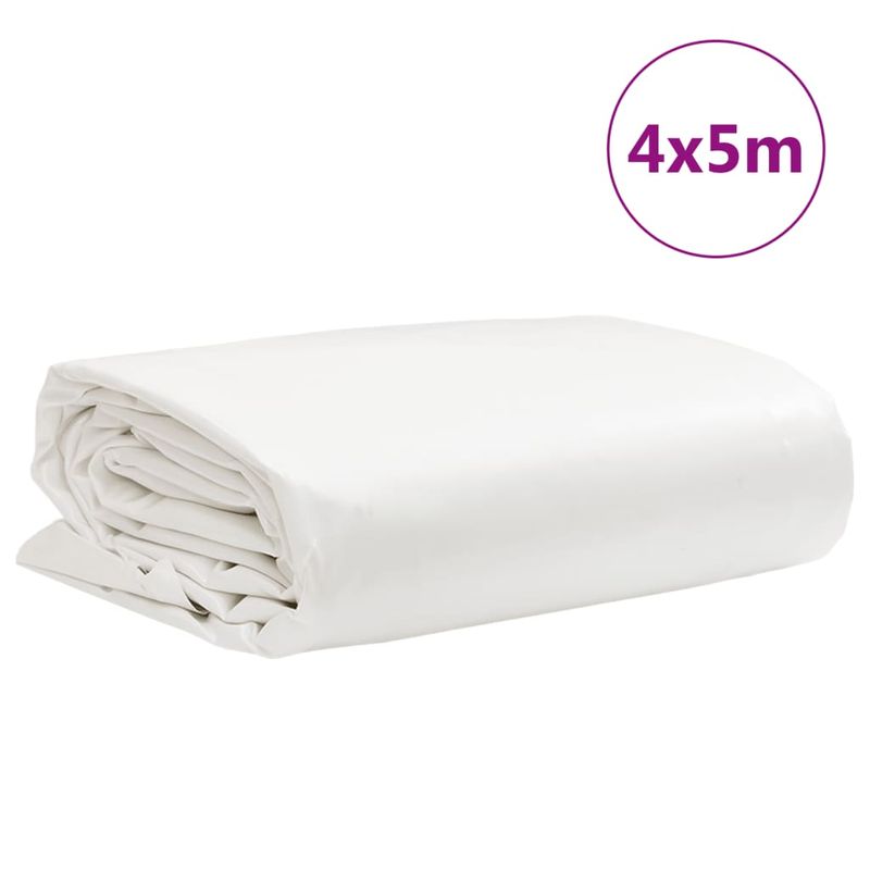 Casa si Gradina - Gradina si terasa - Umbrele si pavilioane - Pavilioane - Prelata, alb, 4x5 m, 650 g/m² - Infinity.ro
