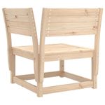 Casa si Gradina - Gradina si terasa - Mobilier exterior - Seturi mobila gradina - Set canapea de gradina, 3 piese, lemn masiv de pin - Infinity.ro