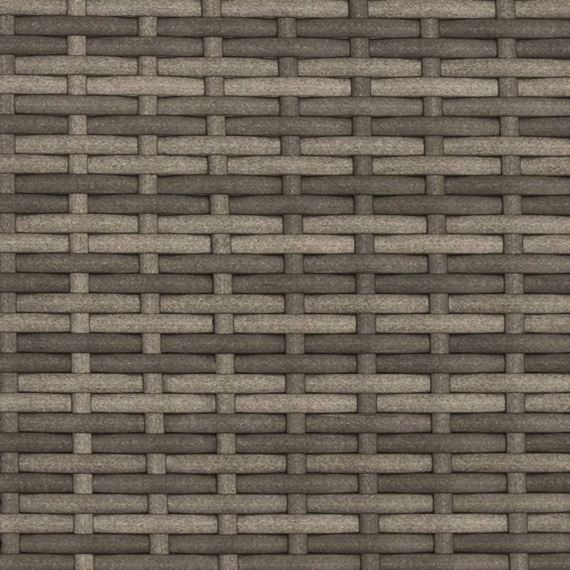 Casa si Gradina - Gradina si terasa - Mobilier exterior - Canapele si fotolii gradina - Canapea de gradina cu 2 locuri si taburete, gri, poliratan - Infinity.ro