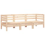 Casa si Gradina - Gradina si terasa - Mobilier exterior - Canapele si fotolii gradina - Canapea de gradina cu 3 locuri, lemn masiv de pin - Infinity.ro