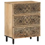 Casa si Gradina - Mobilier - Comode si corpuri - Comode - Dulap lateral, 60x33x75 cm, lemn masiv de mango - Infinity.ro