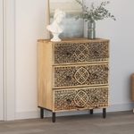 Casa si Gradina - Mobilier - Comode si corpuri - Comode - Dulap lateral, 60x33x75 cm, lemn masiv de mango - Infinity.ro