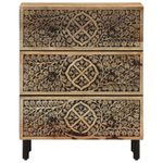 Casa si Gradina - Mobilier - Comode si corpuri - Comode - Dulap lateral, 60x33x75 cm, lemn masiv de mango - Infinity.ro
