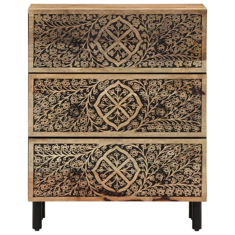 Casa si Gradina - Mobilier - Comode si corpuri - Comode - Dulap lateral, 60x33x75 cm, lemn masiv de mango - Infinity.ro