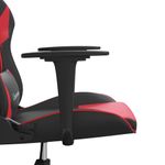 PC, gaming si accesorii - Gaming - Accesorii gaming - Scaune gaming - Scaun de gaming de masaj, negru si rosu, piele ecologica - Infinity.ro