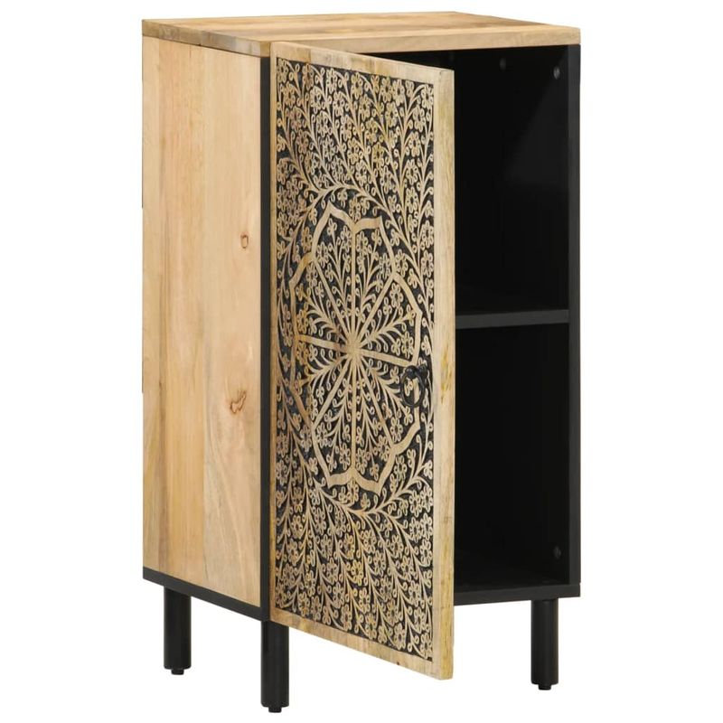 Casa si Gradina - Mobilier - Comode si corpuri - Comode - Dulap lateral, 40x33x75 cm, lemn masiv de mango - Infinity.ro